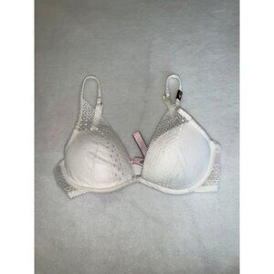 Victoria's Secret 32D NEW Incredible Plunge White Bra